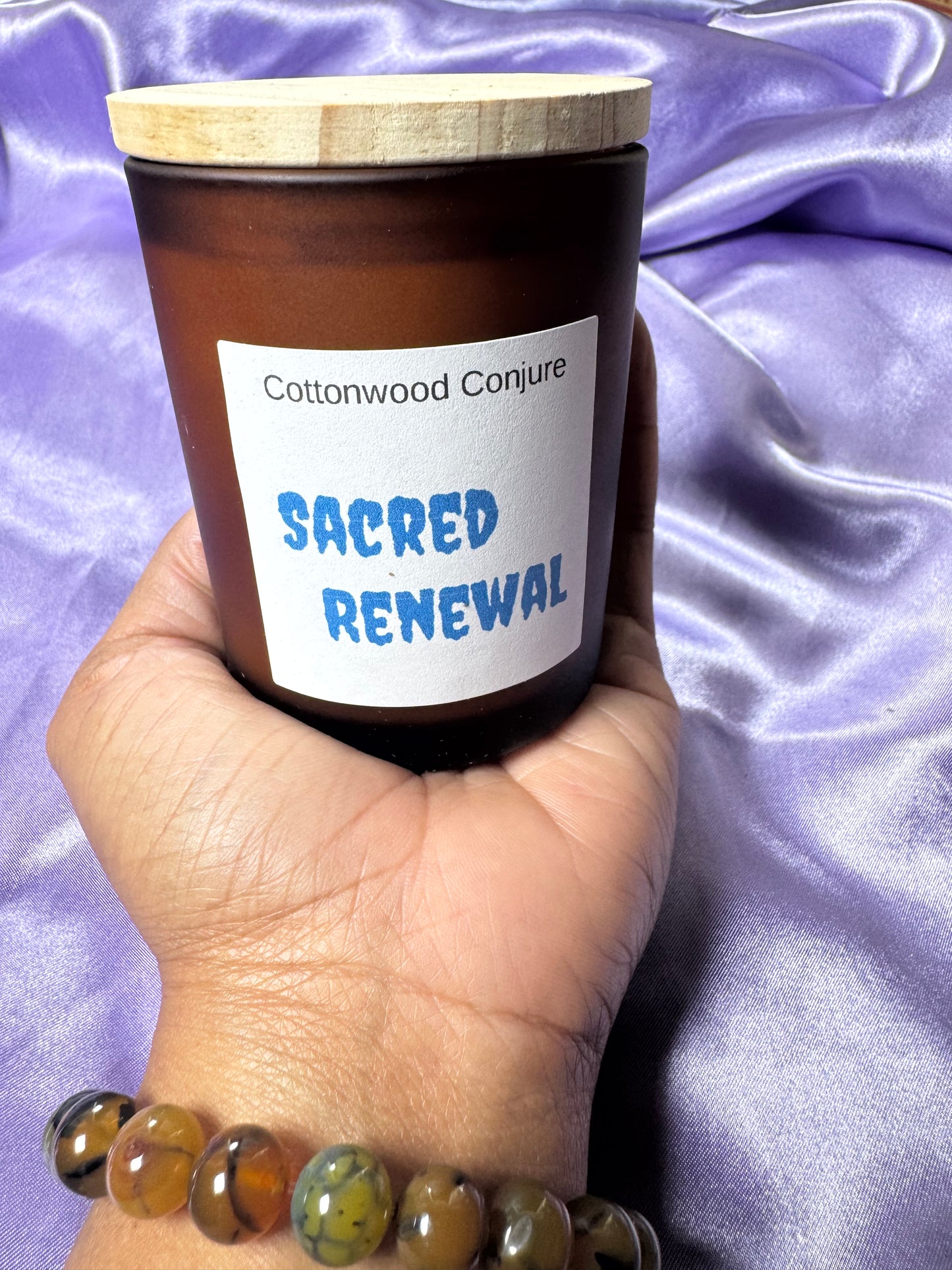 Sacred Renewal Intention Candle