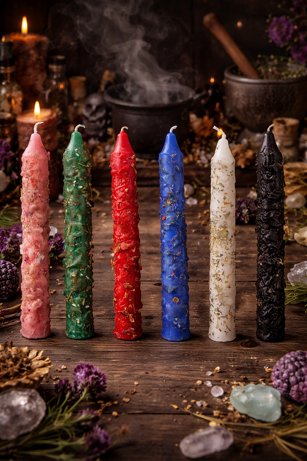 Jumbo Ritual Candles (Dressed)