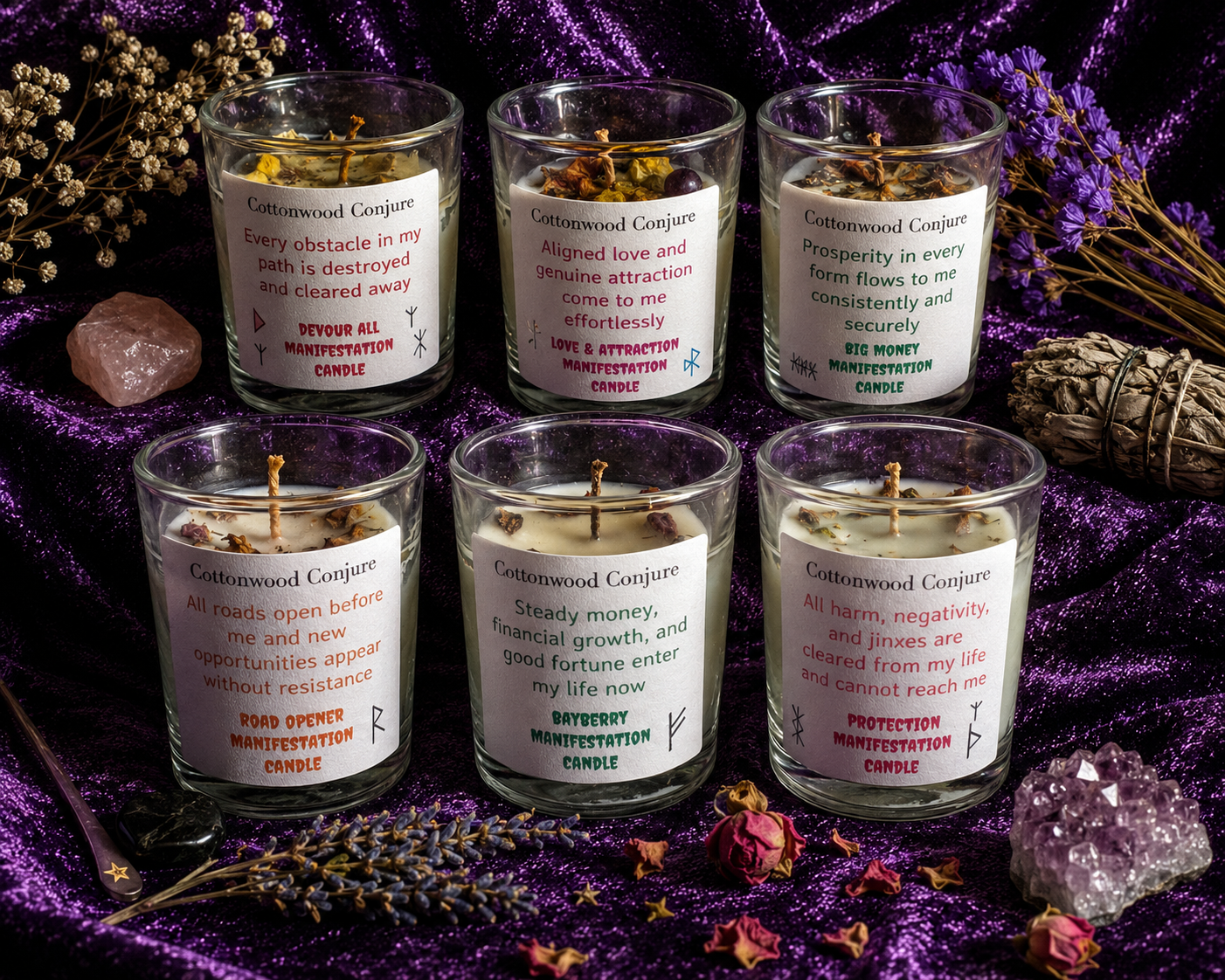 Manifestation Votive Candle Kit