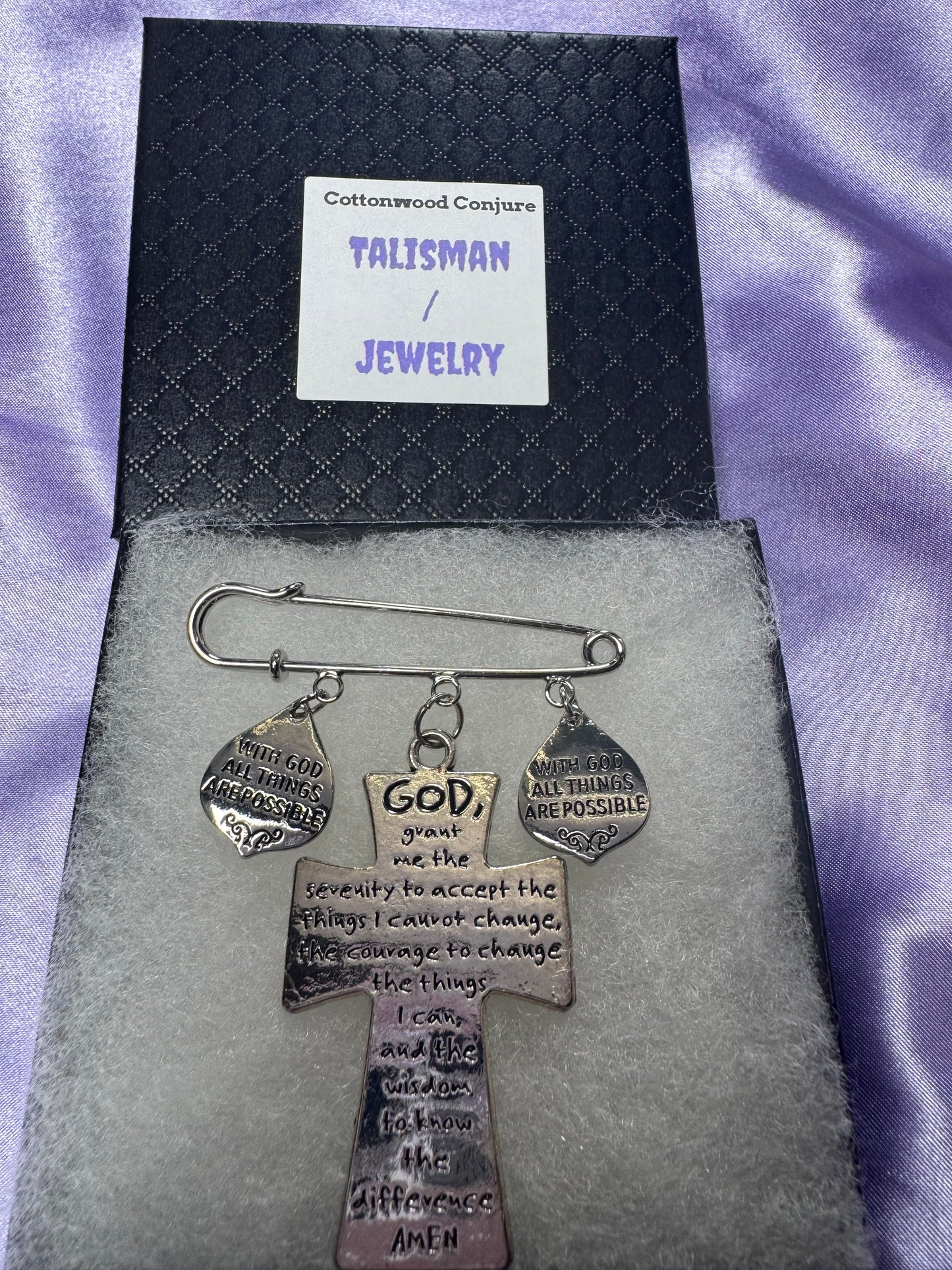 Cross Affirmation Talisman