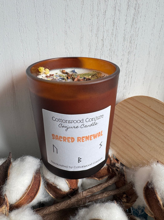 Sacred Renewal Conjure Candle