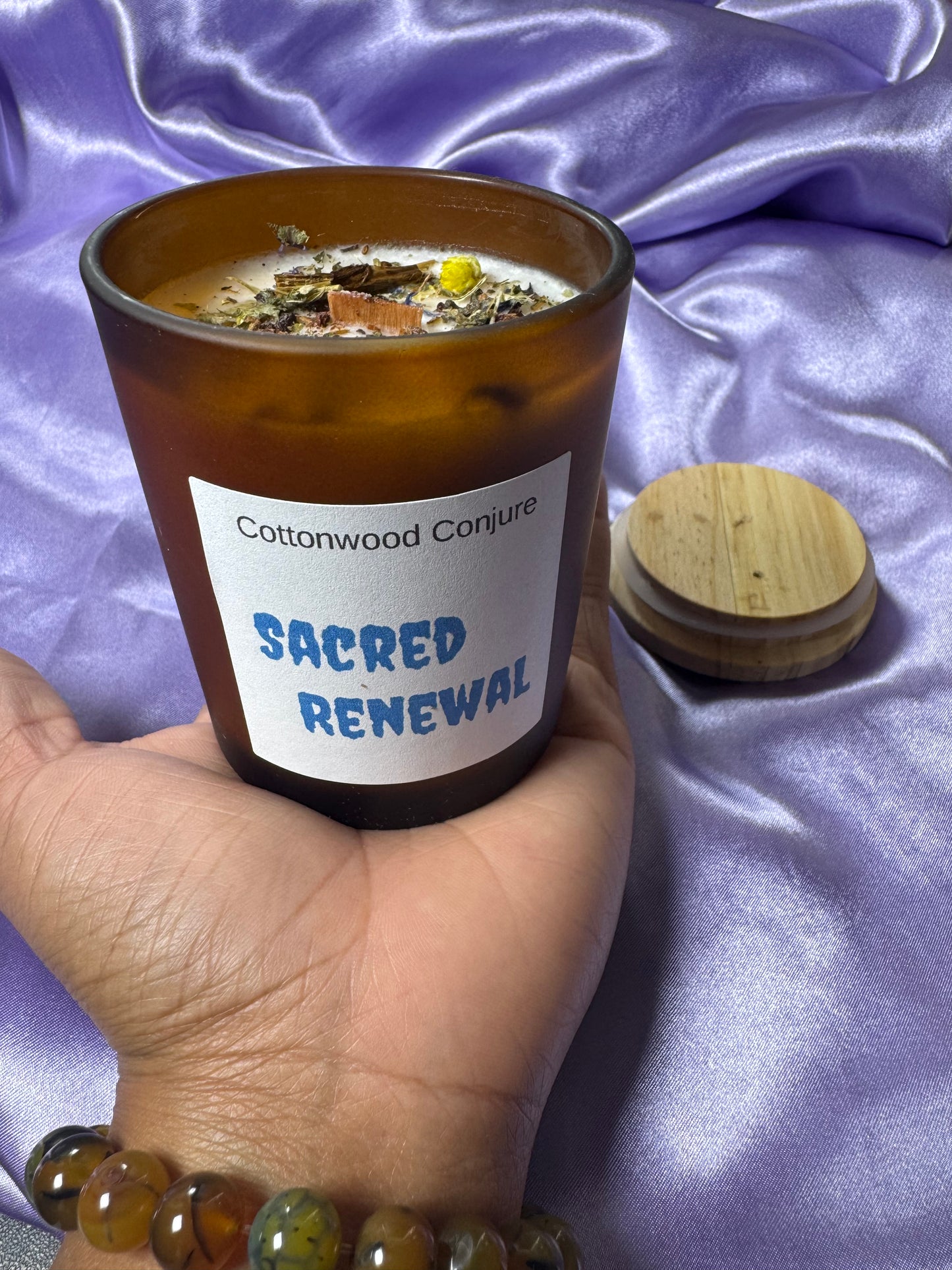 Sacred Renewal Intention Candle
