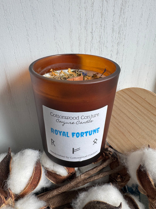 Royal Fortune Conjure Candle
