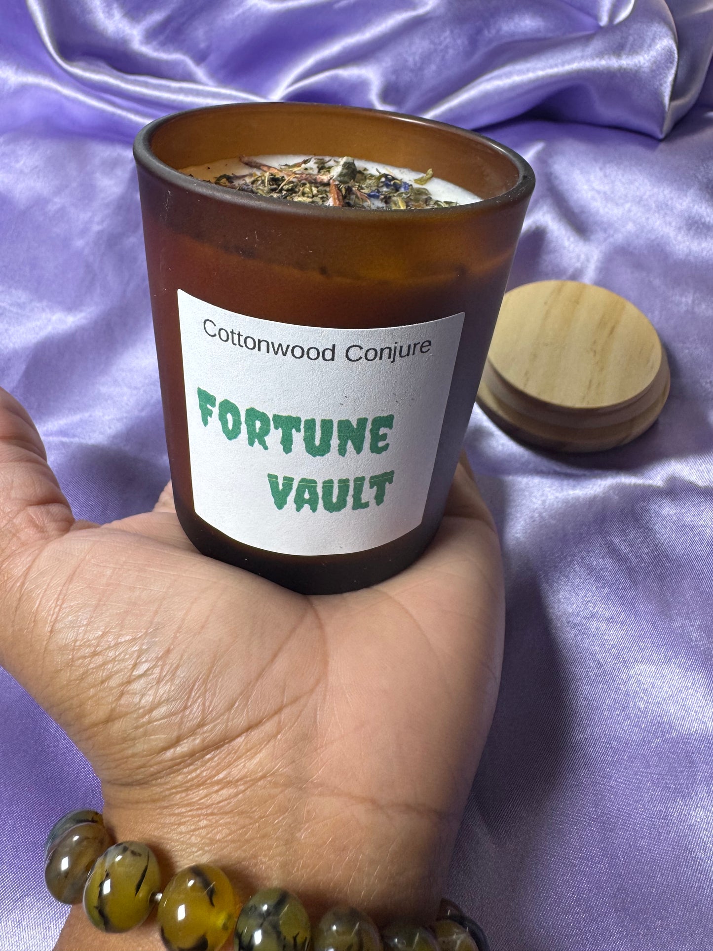 Fortune Vault Intention Candle