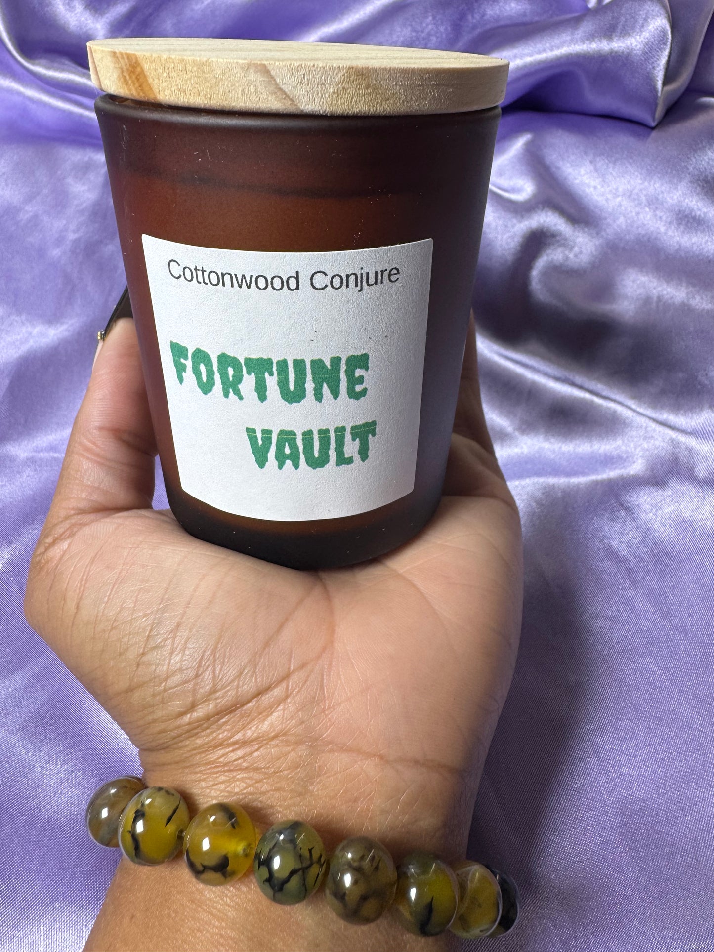 Fortune Vault Intention Candle