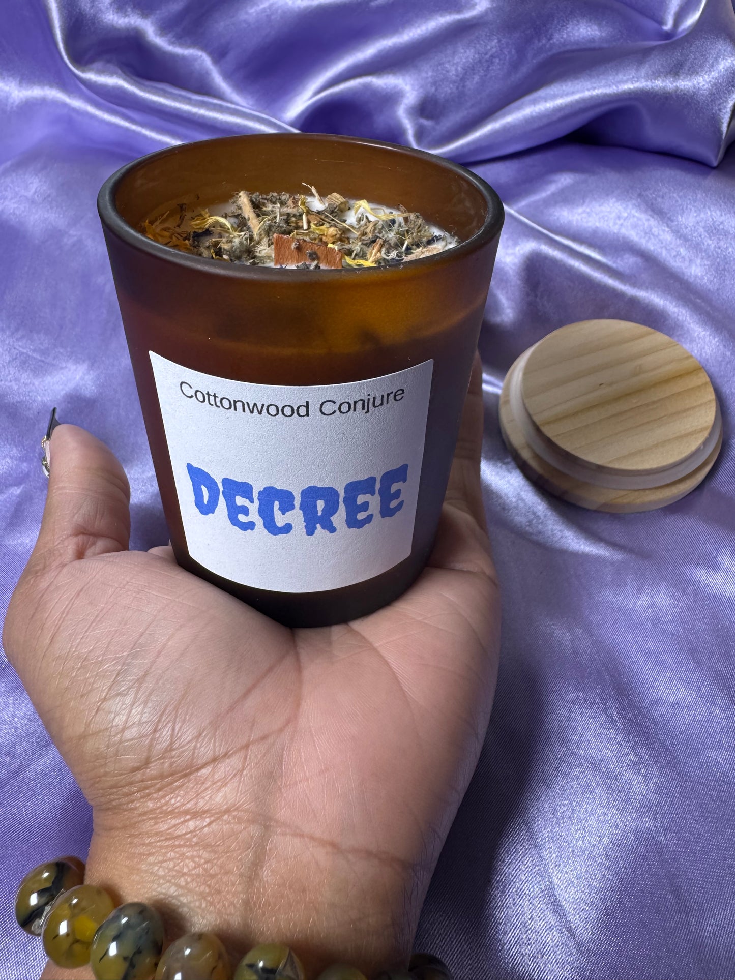 Decree Intention Candle