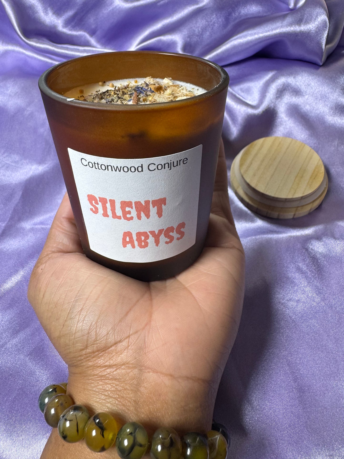 Silent Abyss Intention Candle