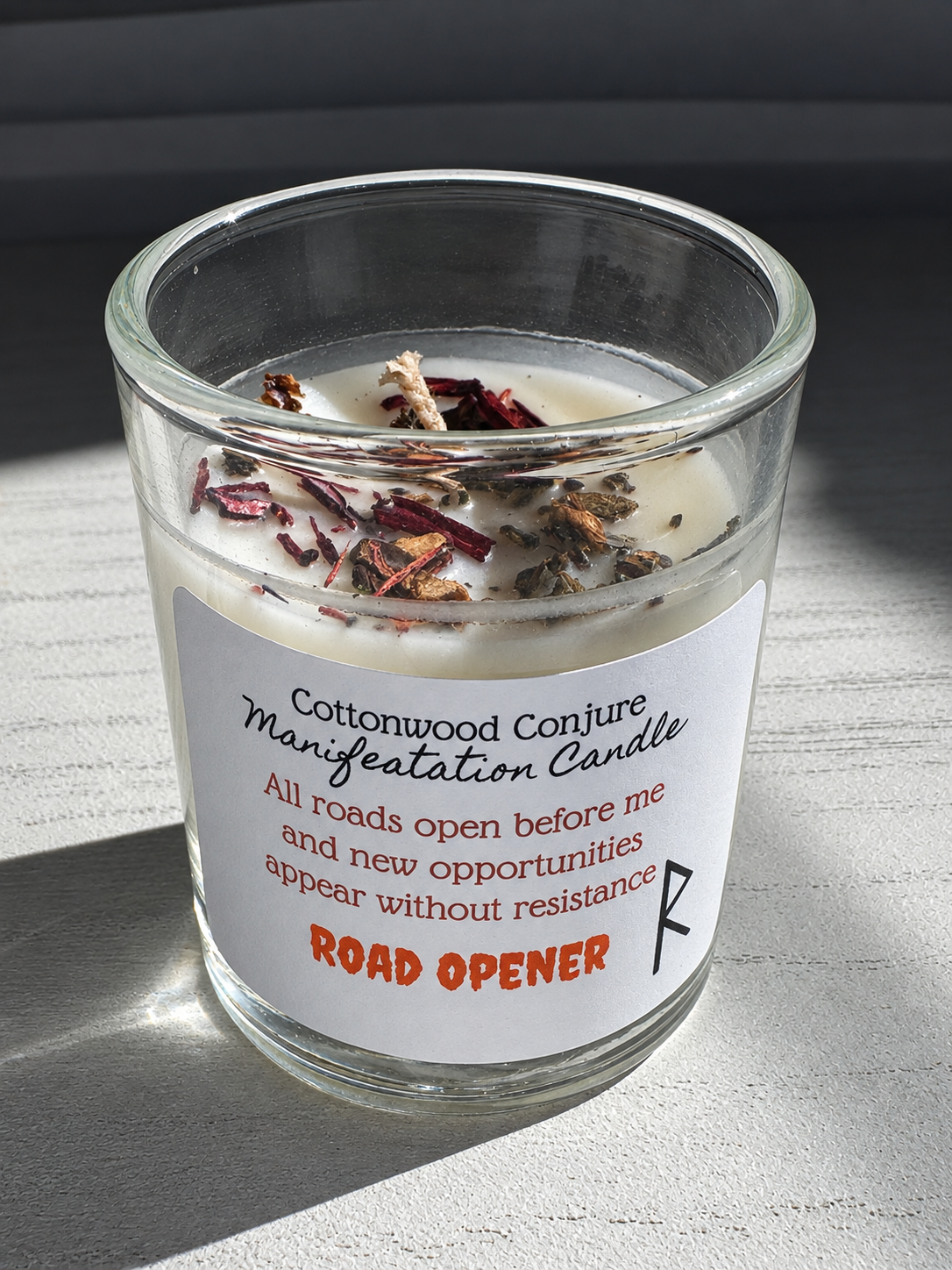 Road Opener- Votive Manifestation Candle