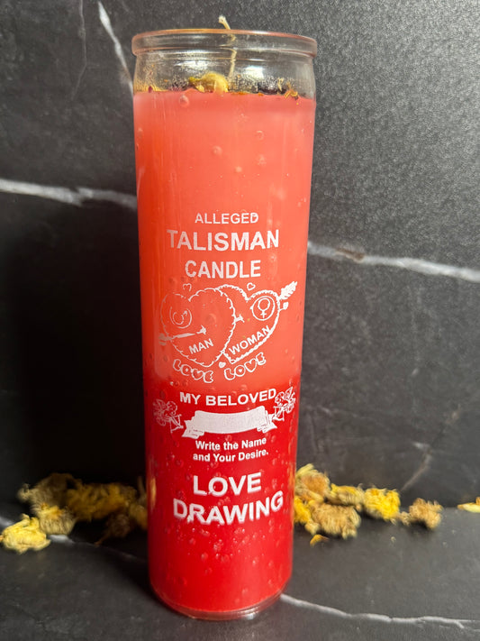 Love & Attraction- 7 Day Candle Dressed