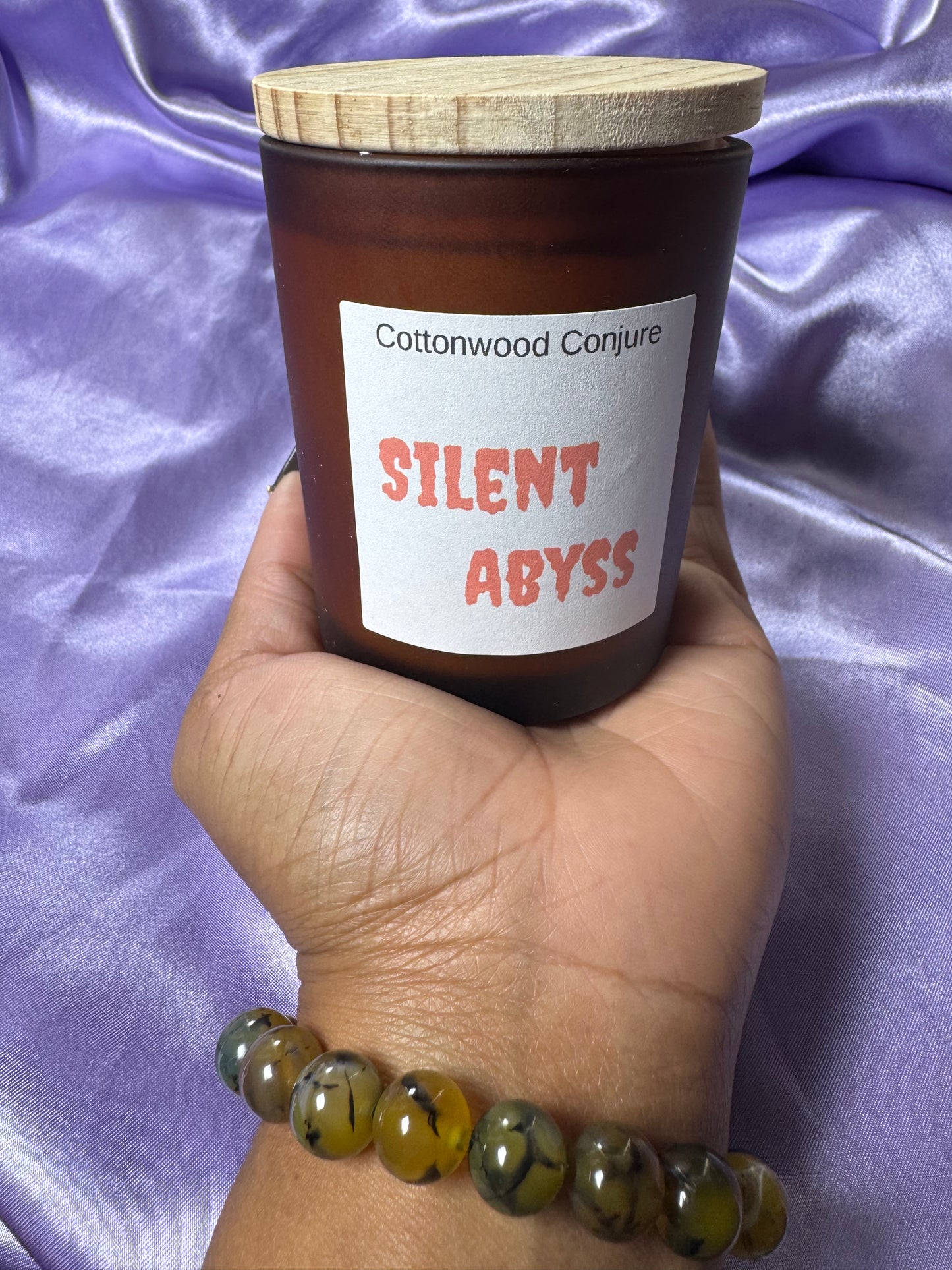 Silent Abyss Intention Candle