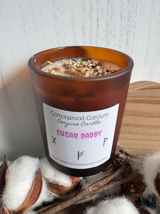 Sugar Daddy Conjure Candle
