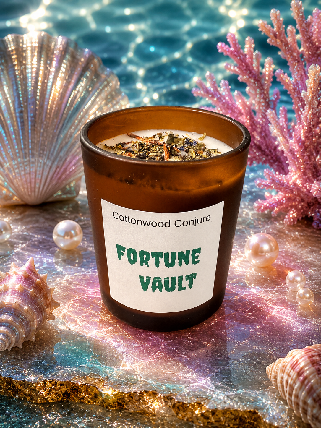 Fortune Vault Intention Candle