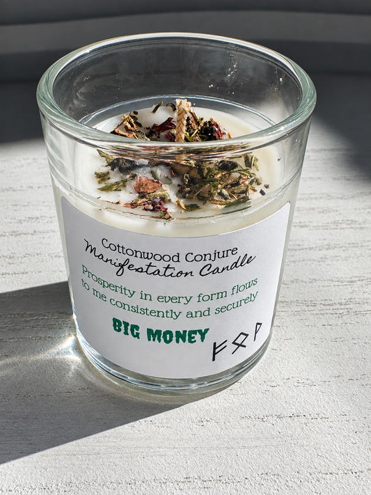 Big Money- Votive Manifestation Candle