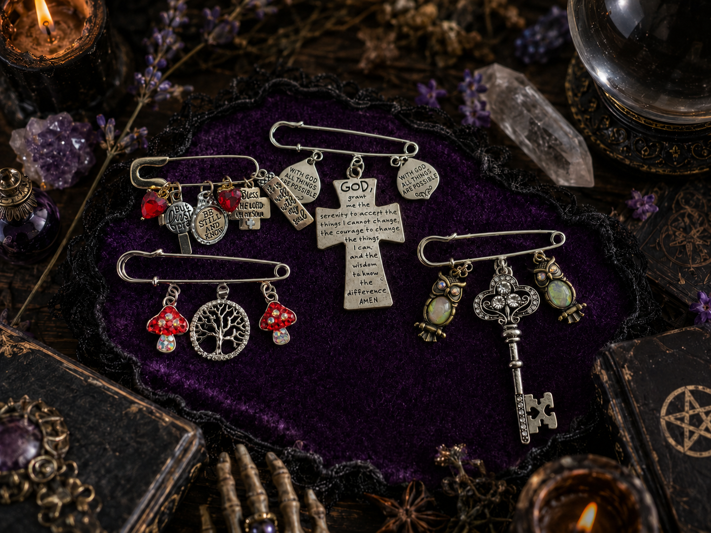 Safety Pin Talisman