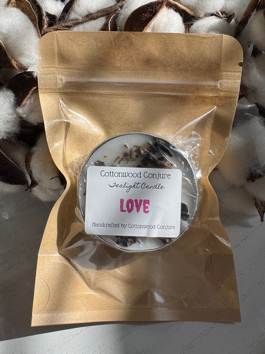 Love Tealight Candle