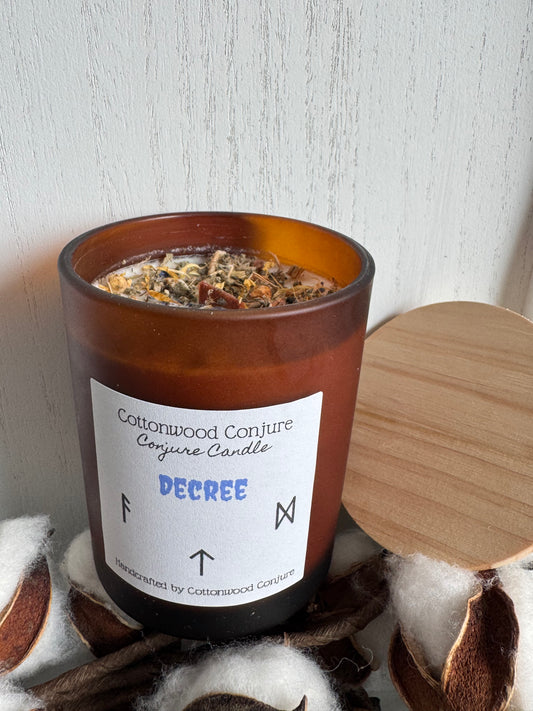 Decree Conjure Candle
