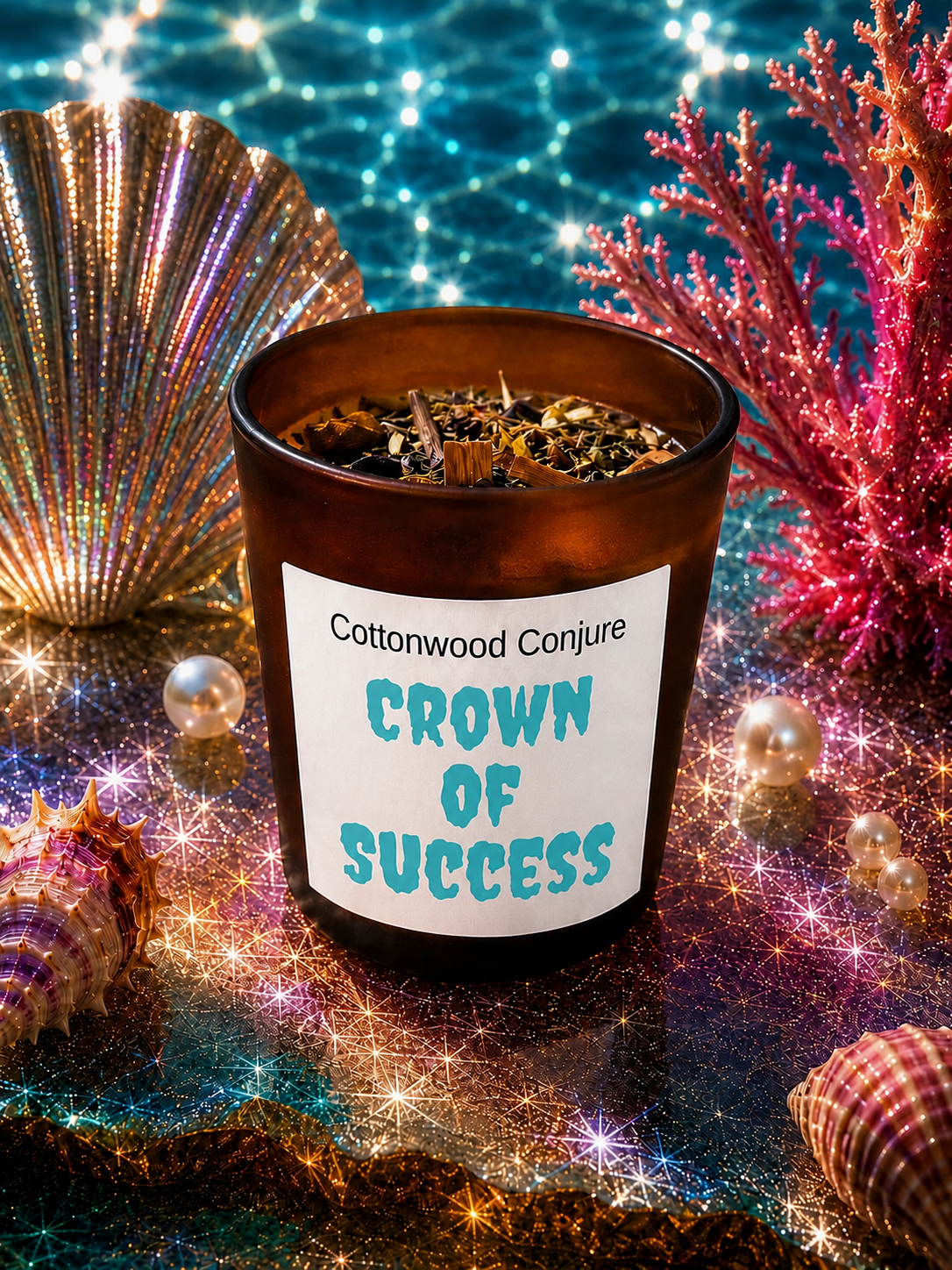 Crown Of Success Intention Candle