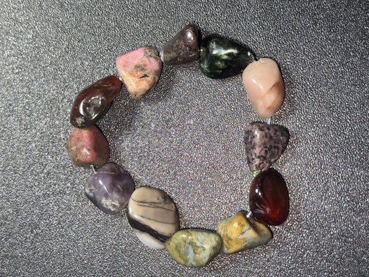Tumbled Grounding Bracelet