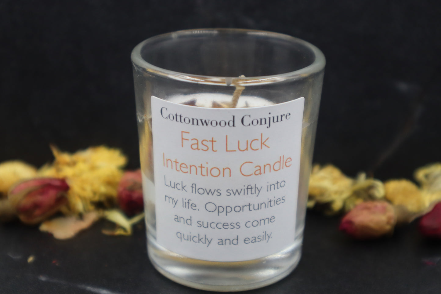 Fast Luck Intention Candle