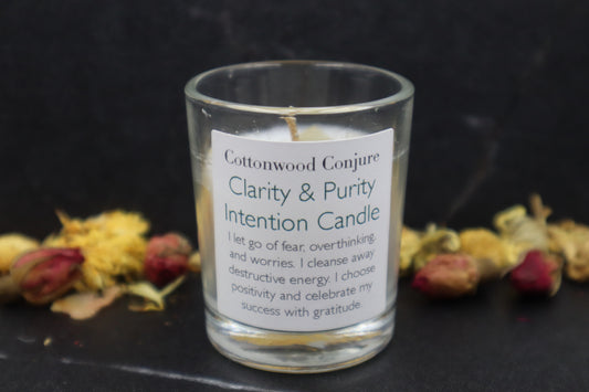 Clarity & Purity Intention Candle