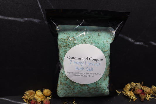 7 Holy Hyssop Bath Salt