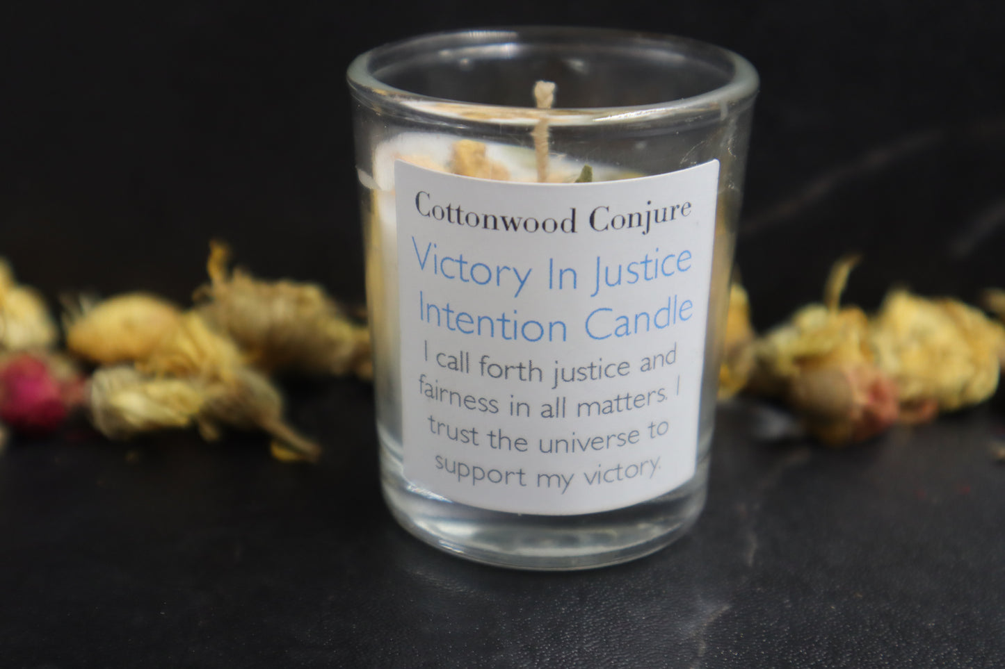 Victory In Justice Intention Candle